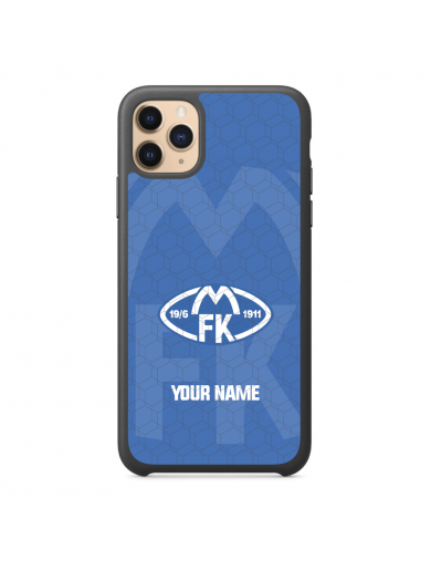 Molde FK Logo blå + Navn deksel